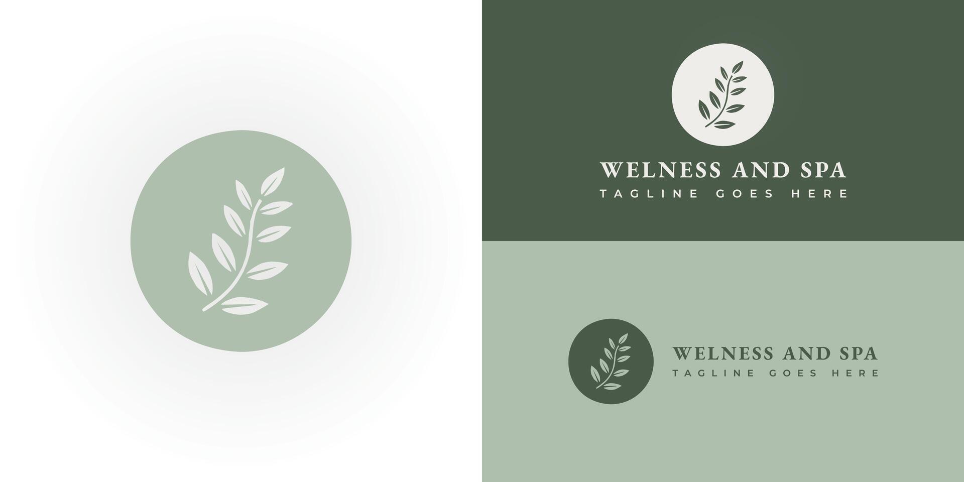 Olive Oil Flower Logo applied for Beauty and Spa Company Logo. Logo of olives on a branch. Modern logo inline style on the color spot. Minimalistic floral vector illustration.