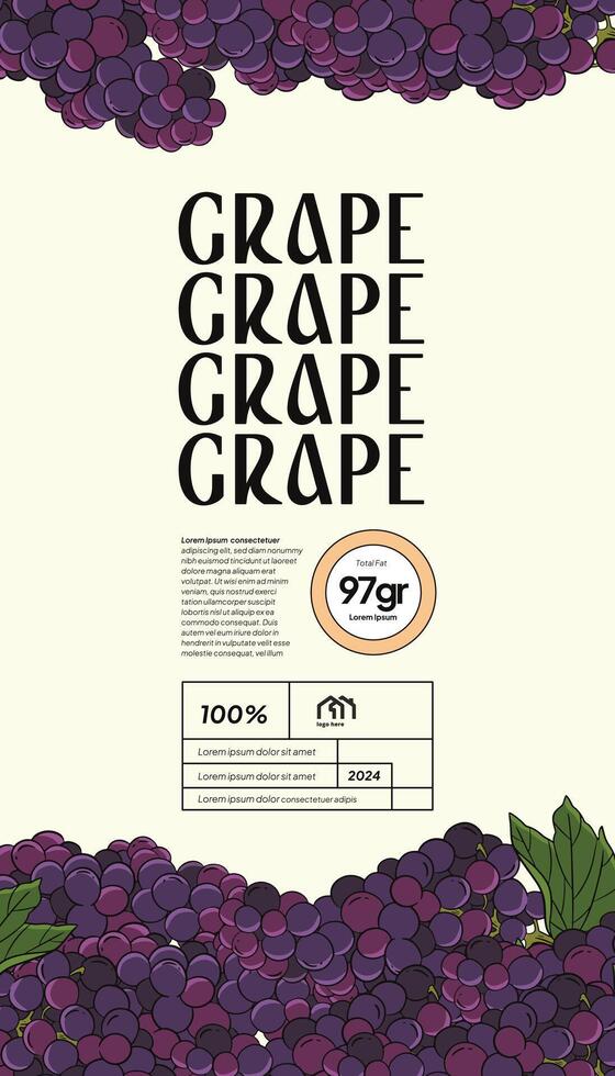 Indonesian Tropical fruits layout idea for poster brochure vector