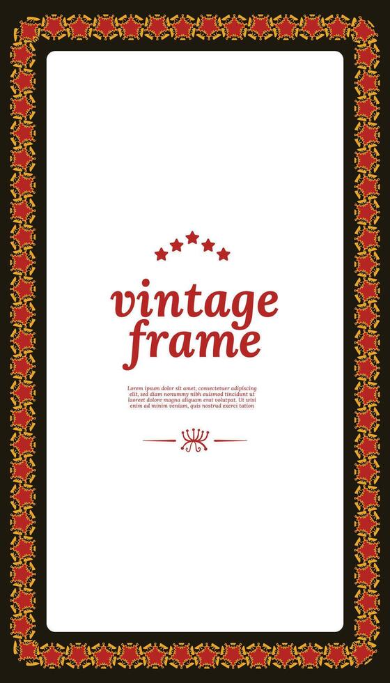 Vintage Poster Frame Vector Art, Icons, and Graphics for Free Download
