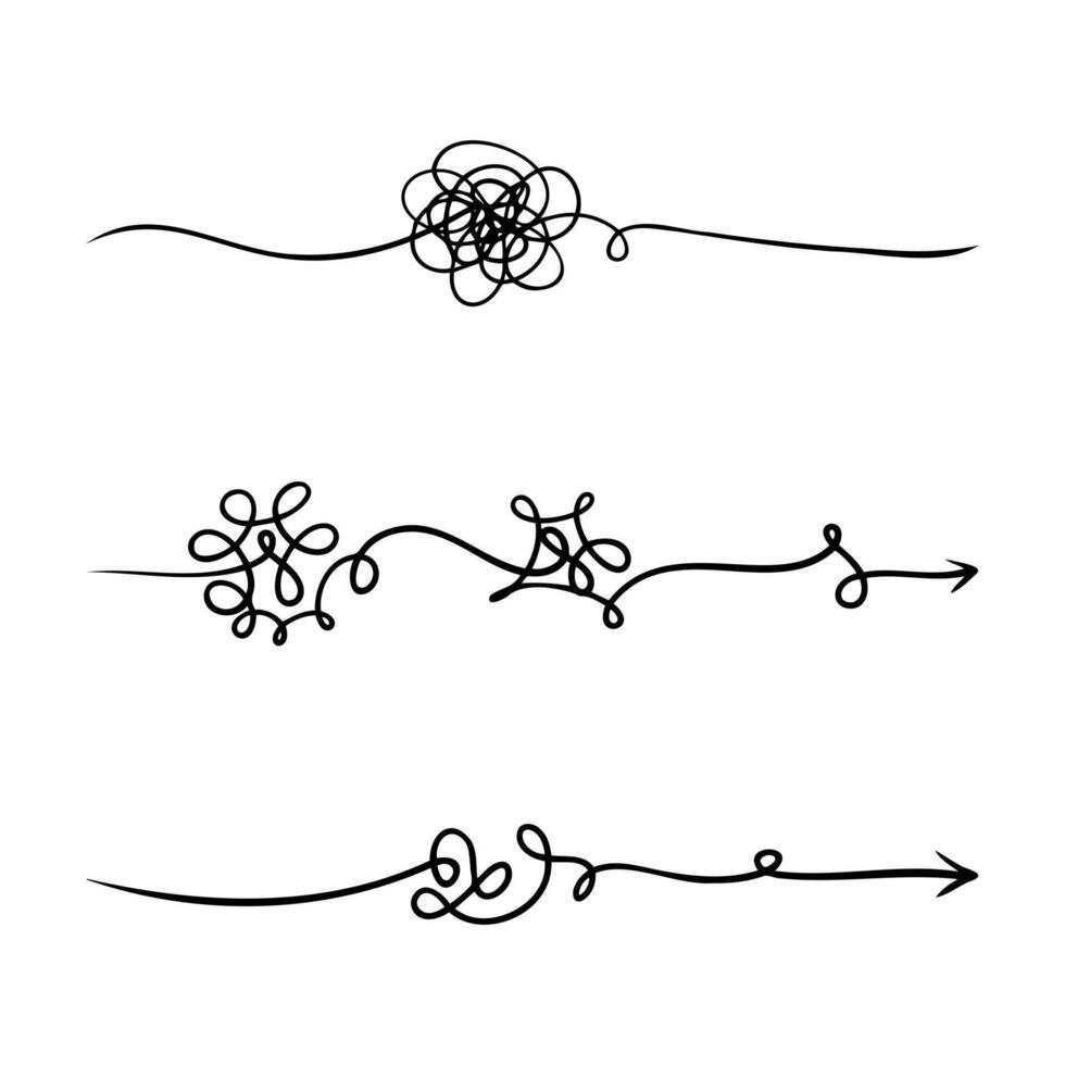 hand drawn of tangle scrawl sketch. Abstract scribble, Vector illustration.
