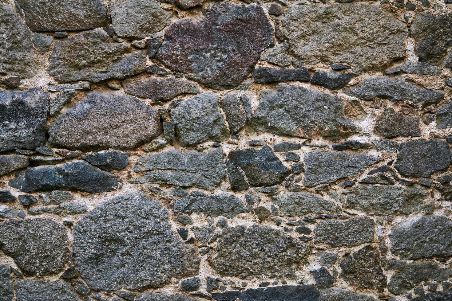 fondo, textura - antiguo albañilería a el pared de el castillo foto