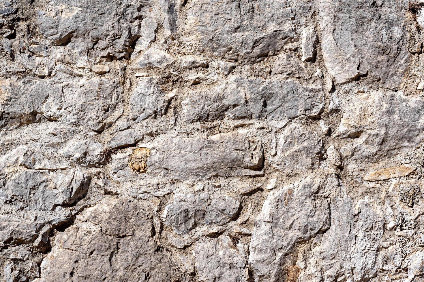 background, texture - ancient Roman masonry wall photo