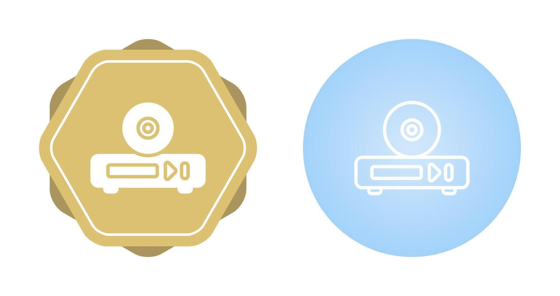 DVD Drive Vector Icon