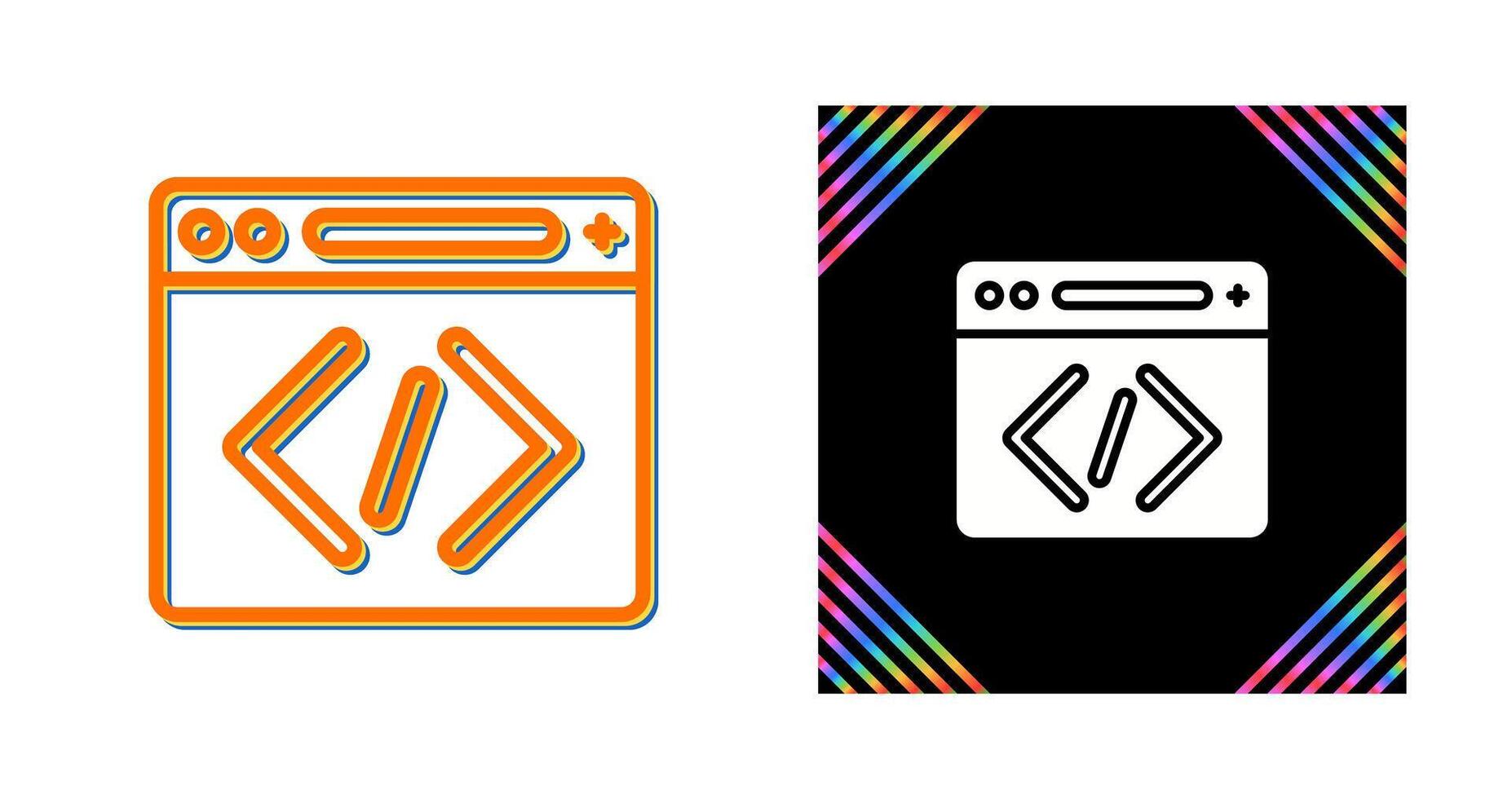 Coding Vector Icon