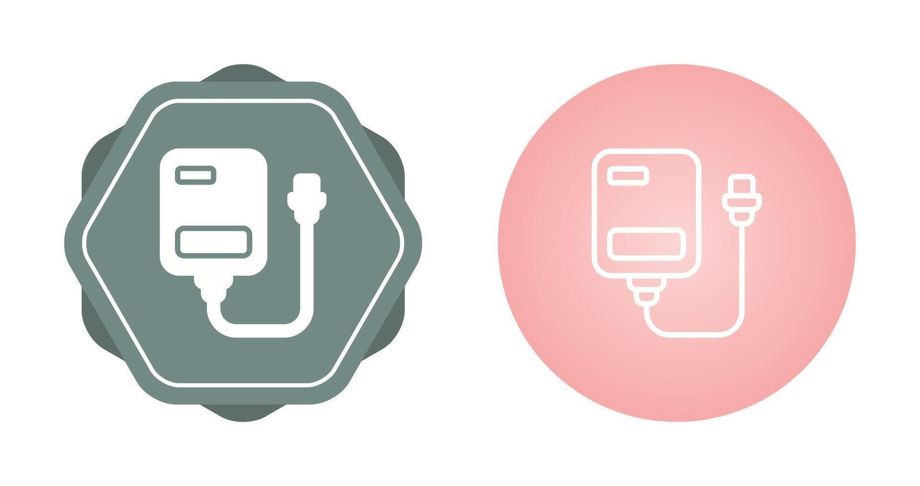 External Hard Drive Vector Icon