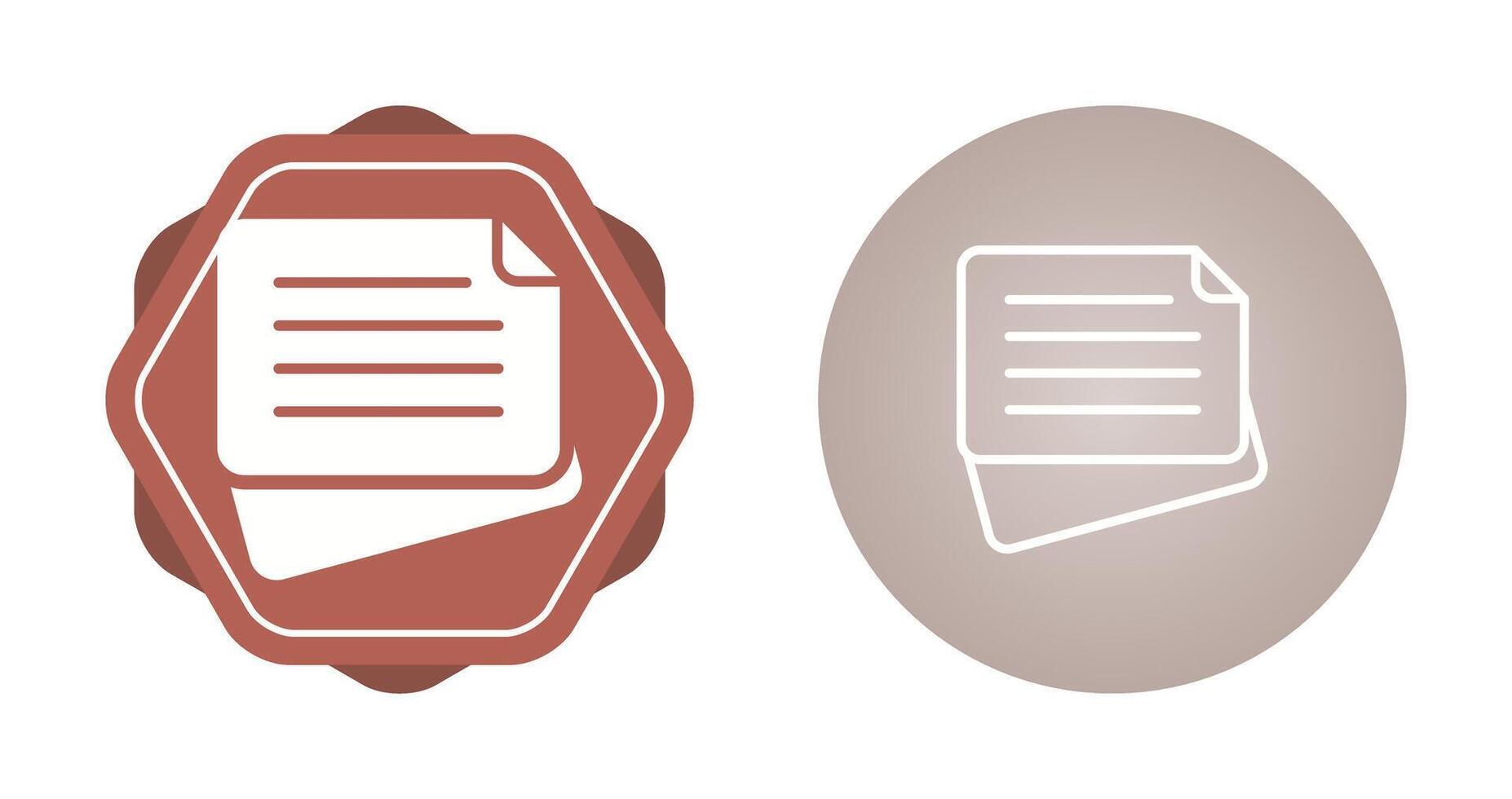 Sticky Note Vector Icon