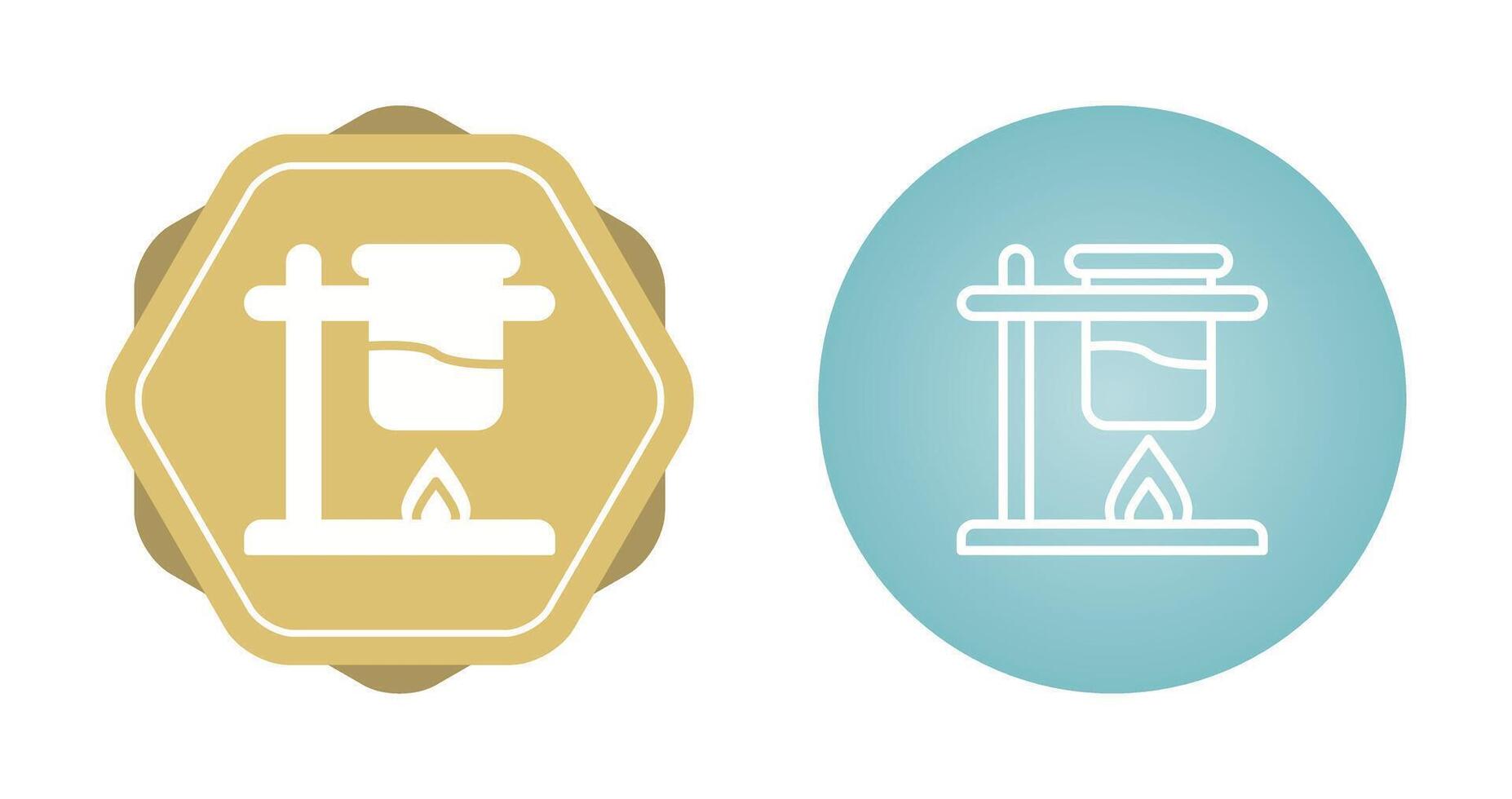 Bunsen Burner Vector Icon