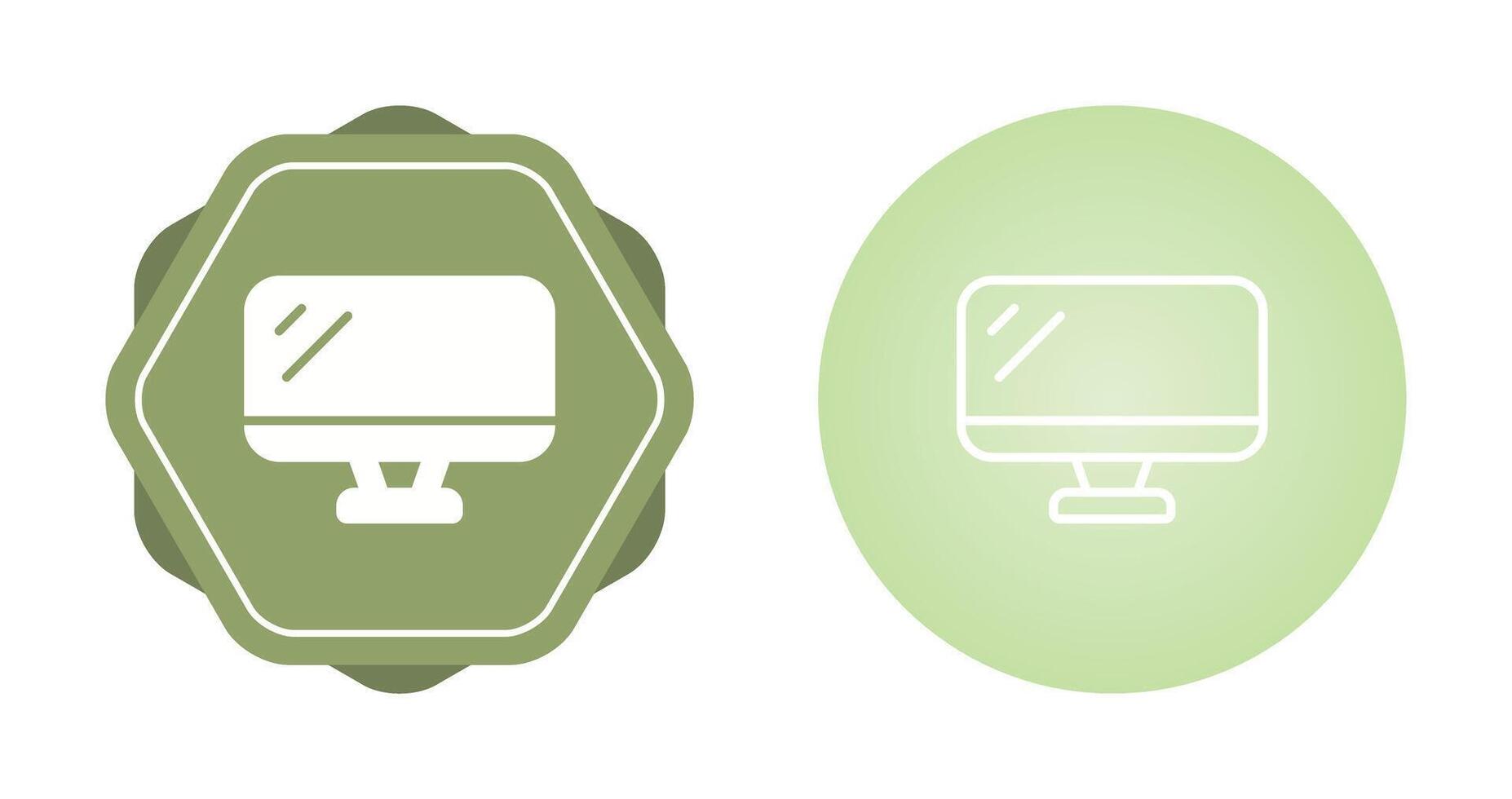 Monitor Vector Icon