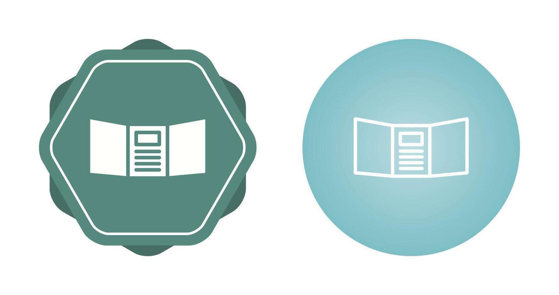 Triptych Vector Icon