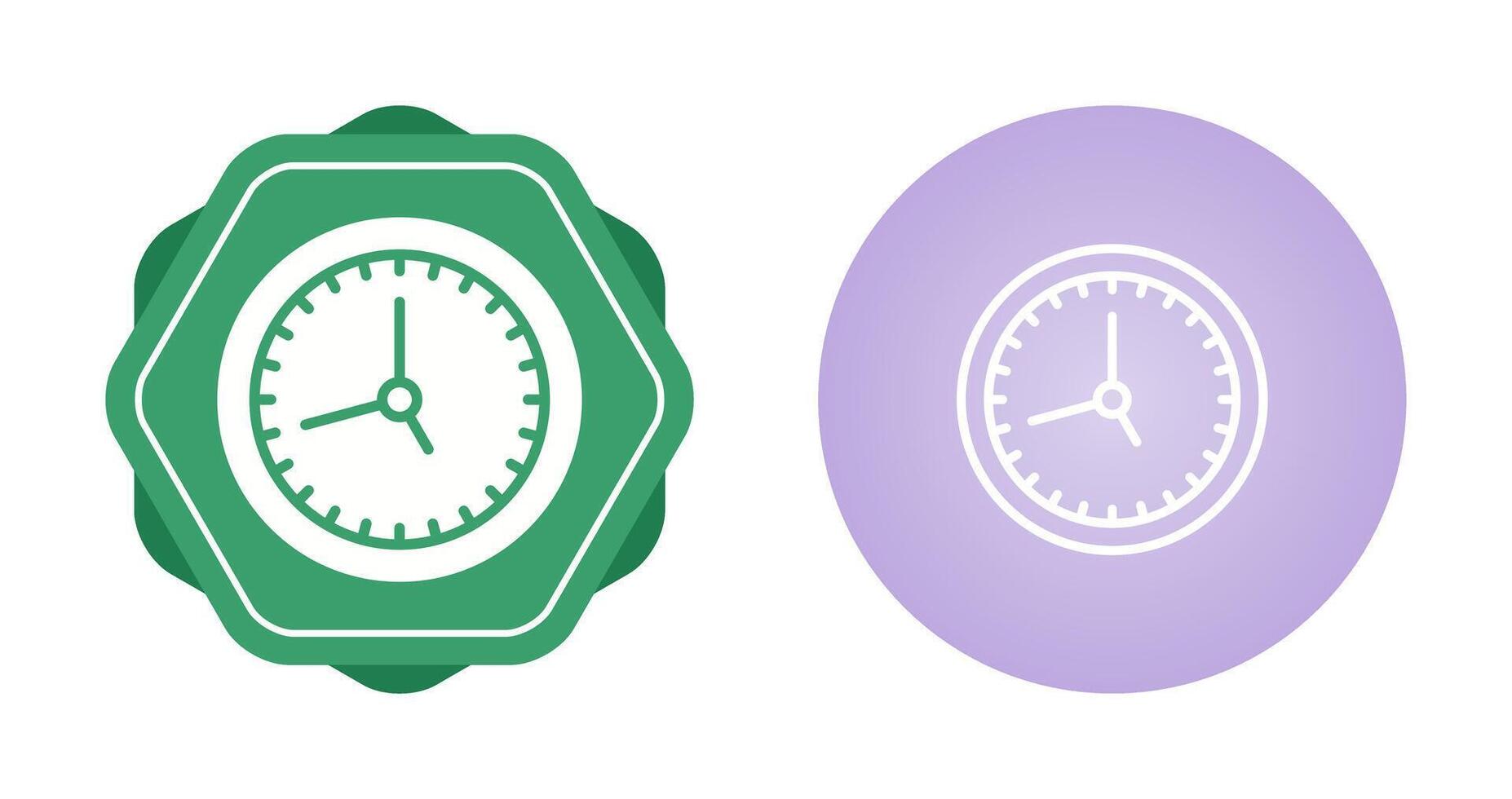 icono de vector de reloj