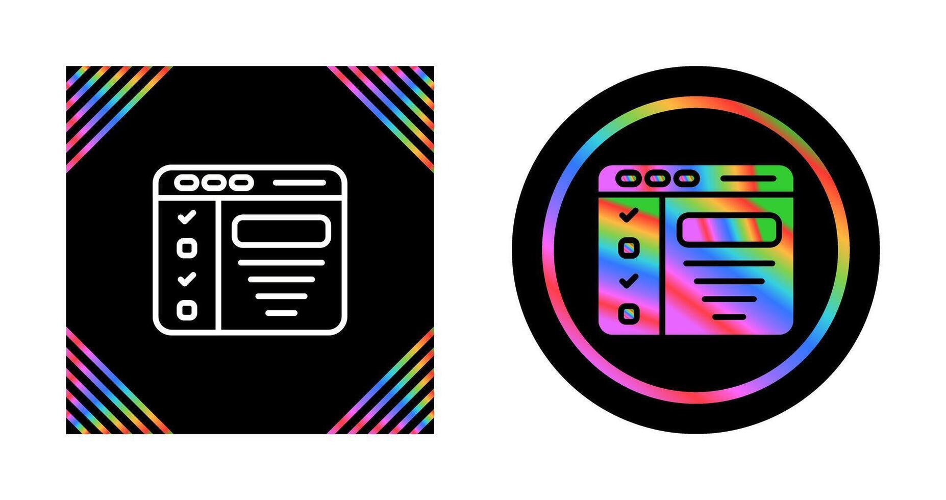 Design Brief Vector Icon