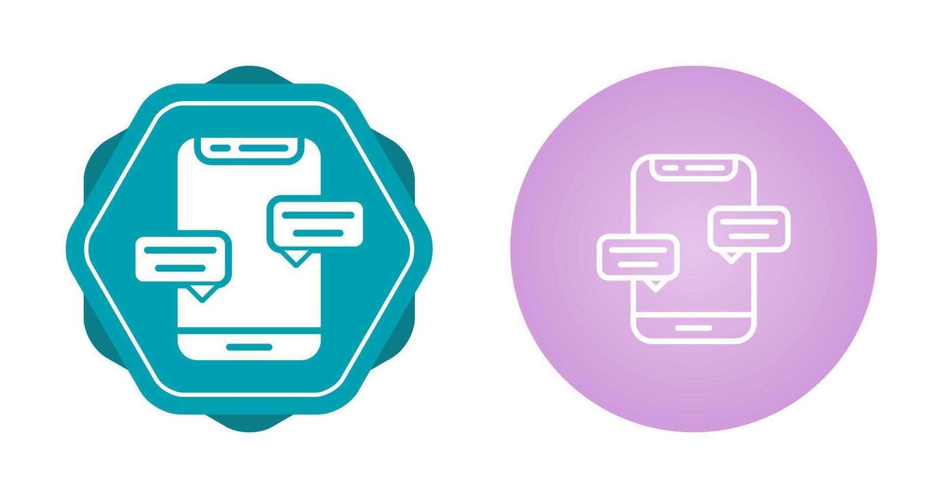 Couple's massage Vector Icon