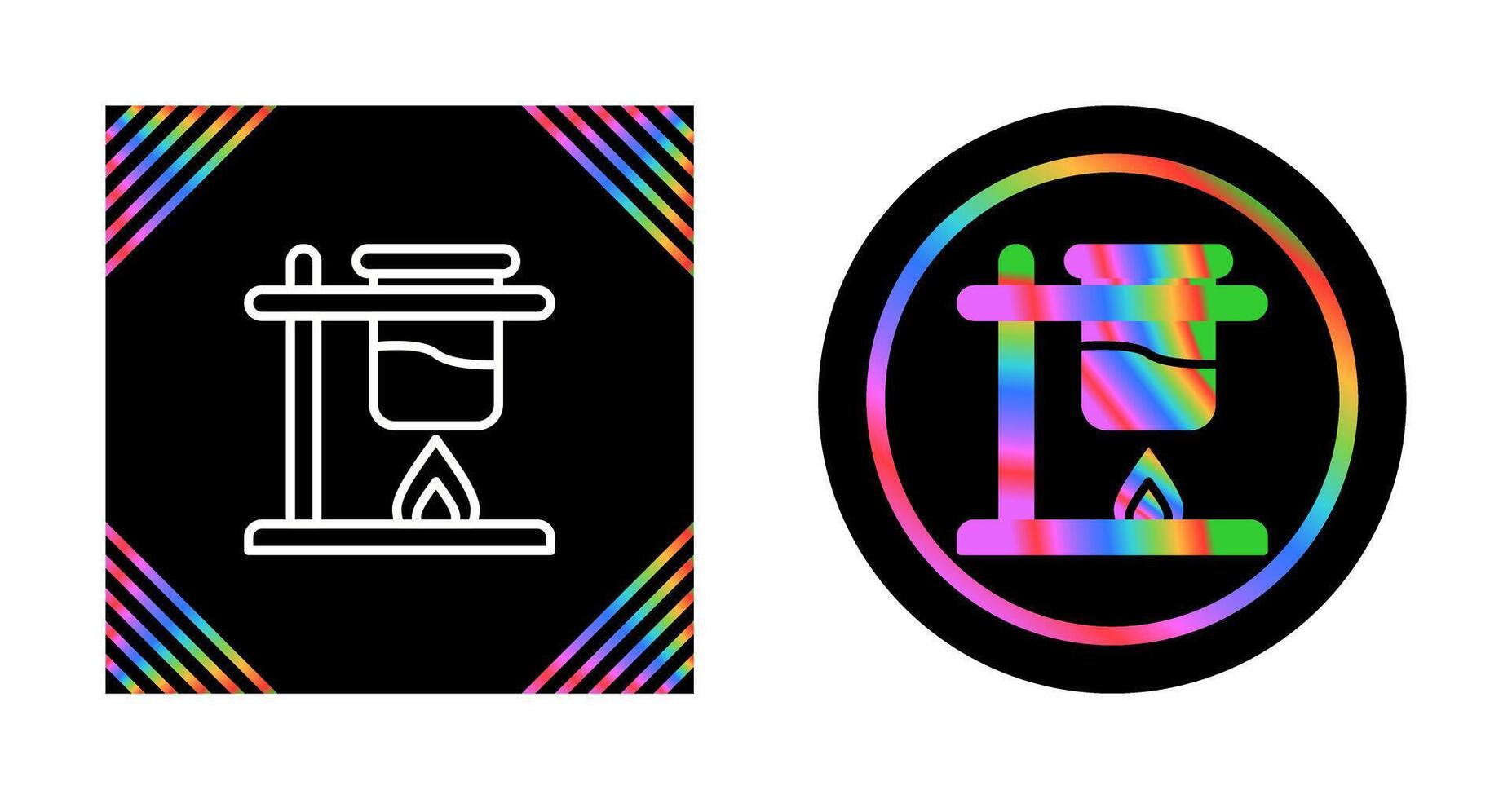 Bunsen Burner Vector Icon