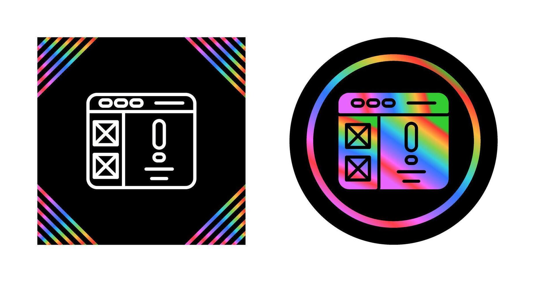 Information Design Vector Icon
