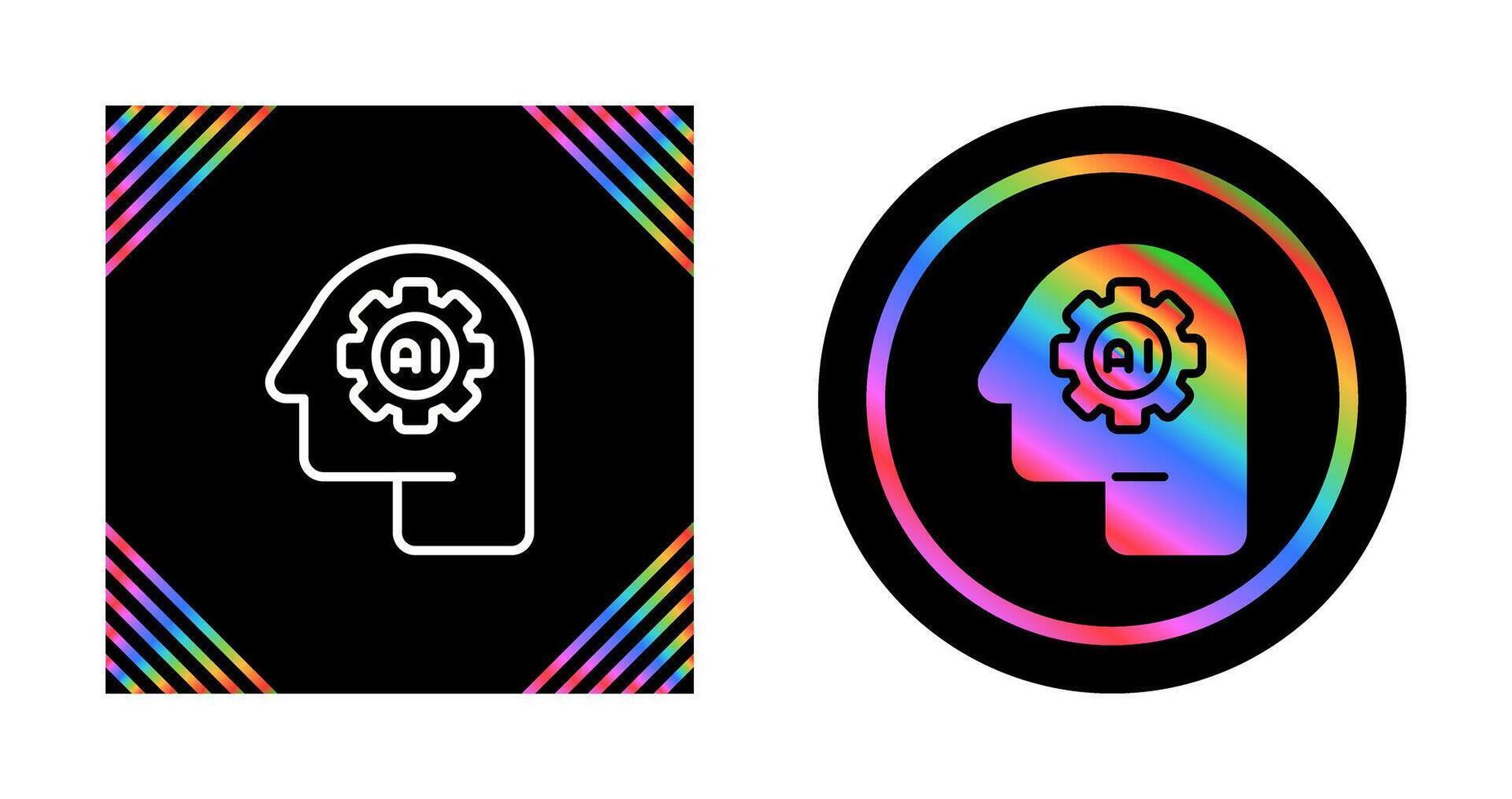 Artificial Intelligence Vector Icon