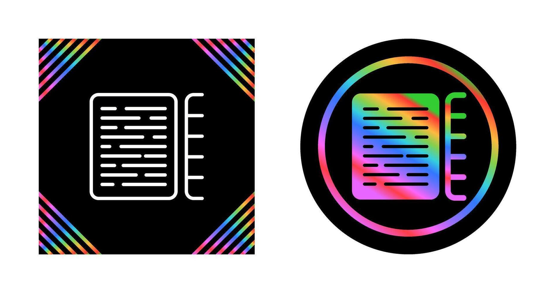 Document Indexing Vector Icon