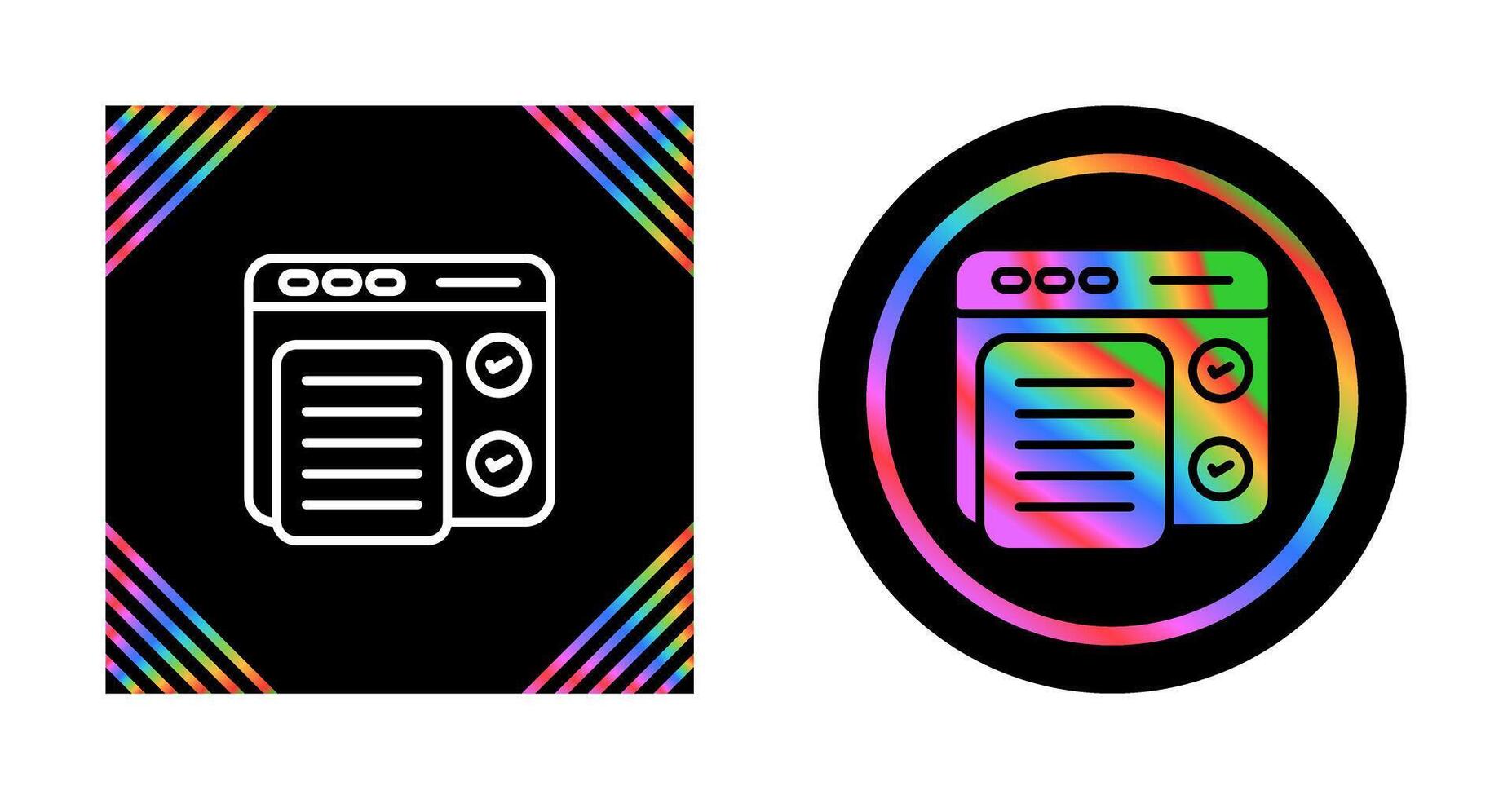 Concept Testing Vector Icon