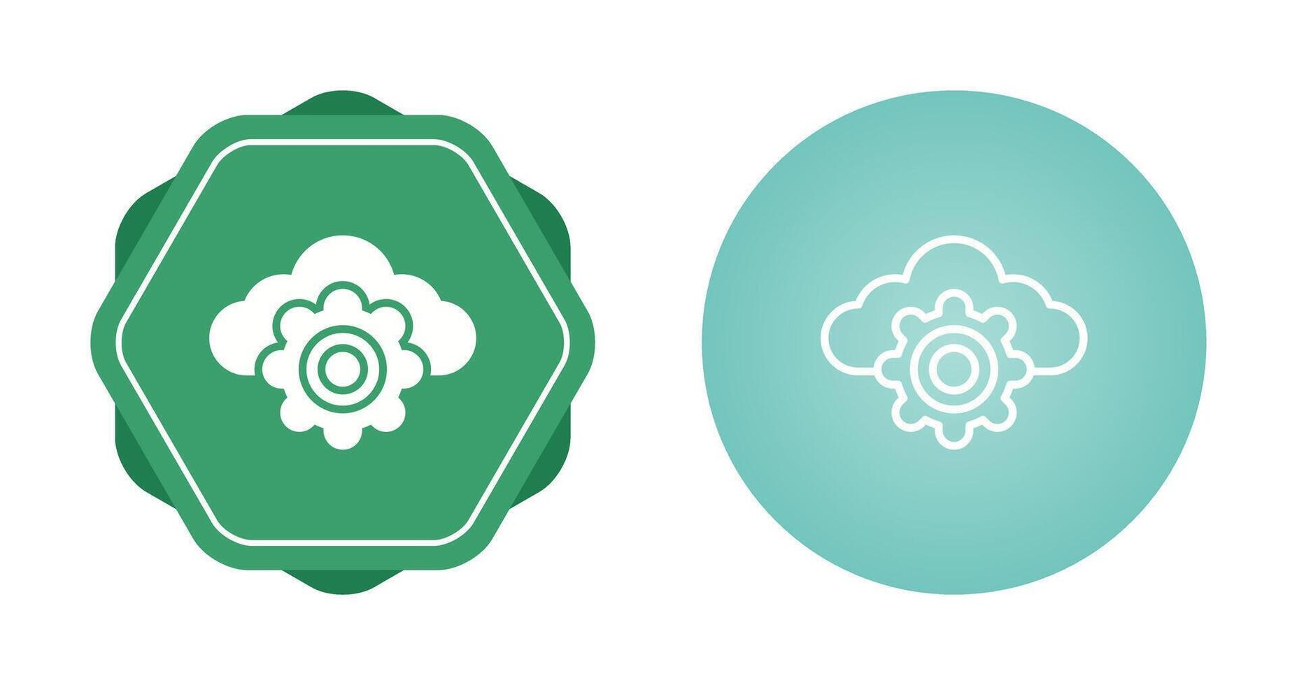 Cloud Computing Vector Icon