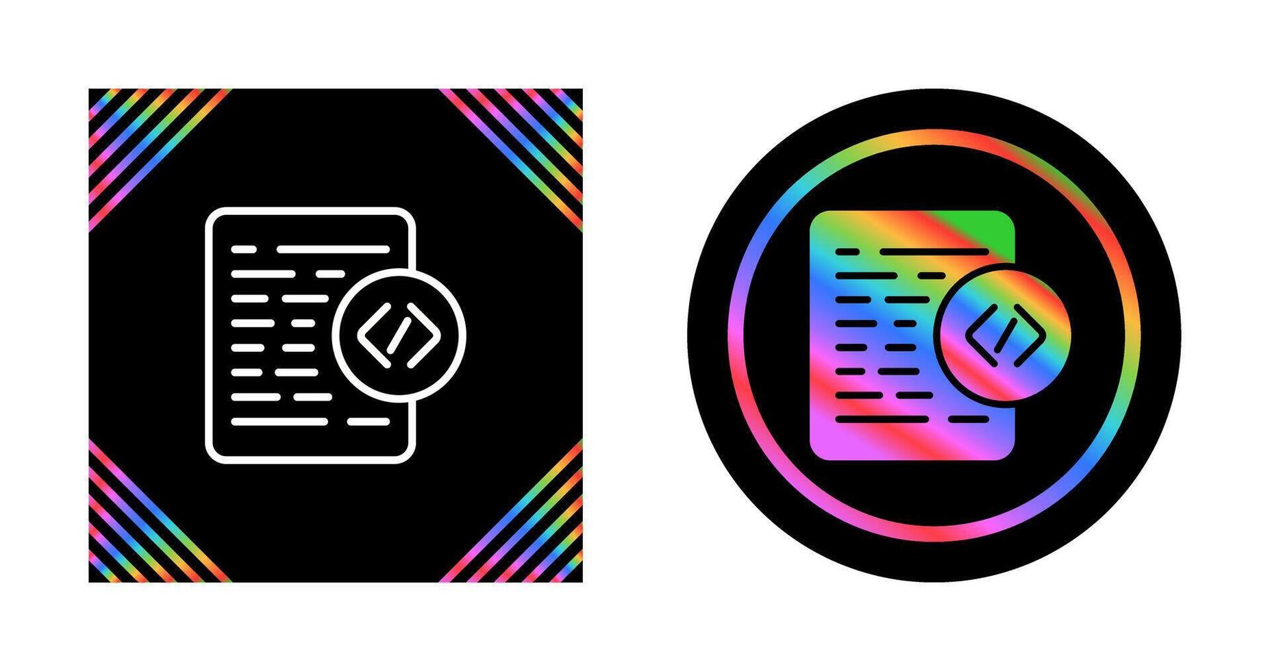 Document Metadata Vector Icon