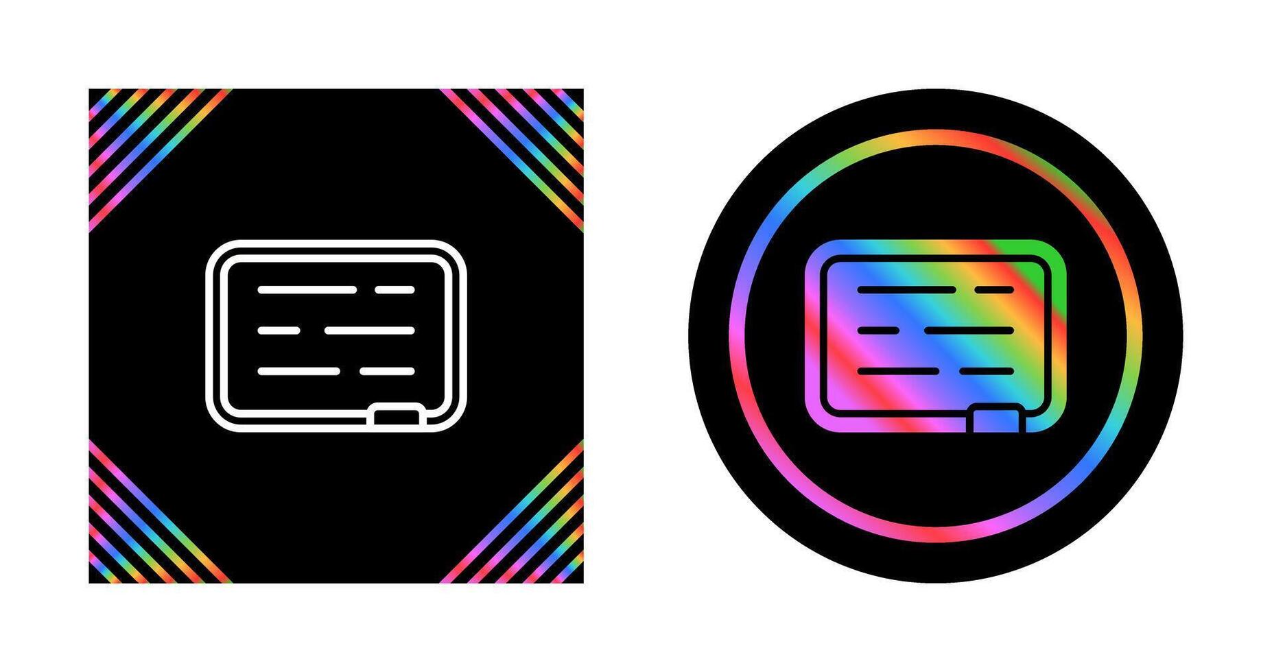 Whiteboard Vector Icon