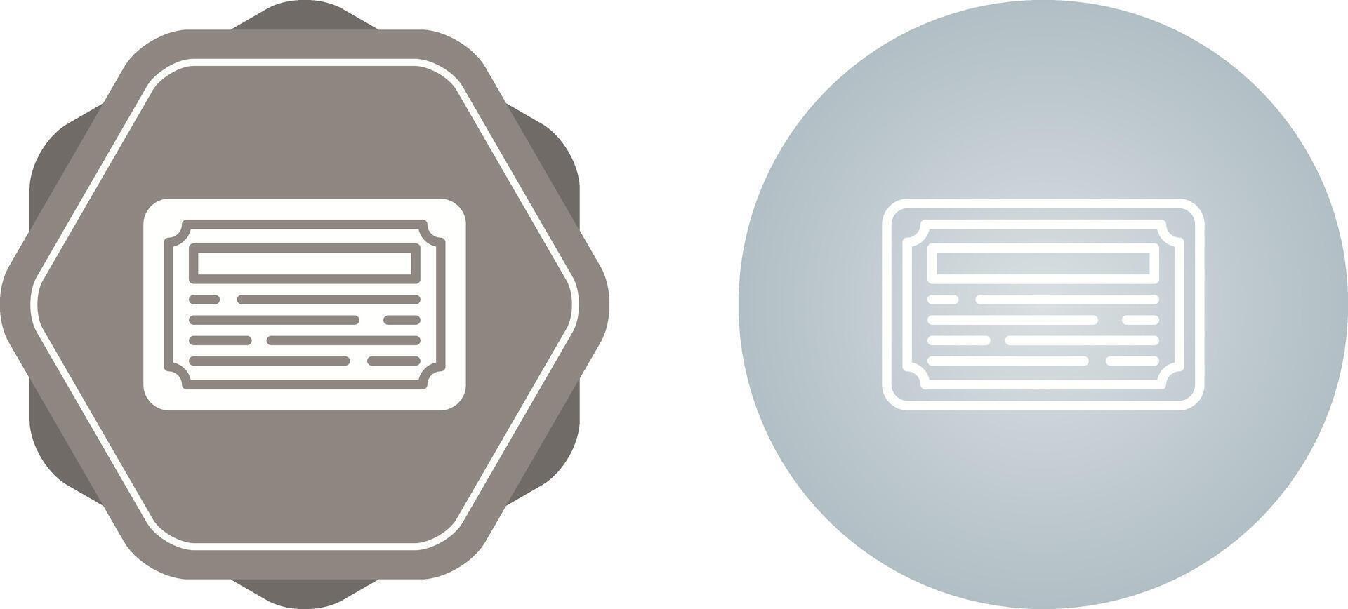Certificate Vector Icon