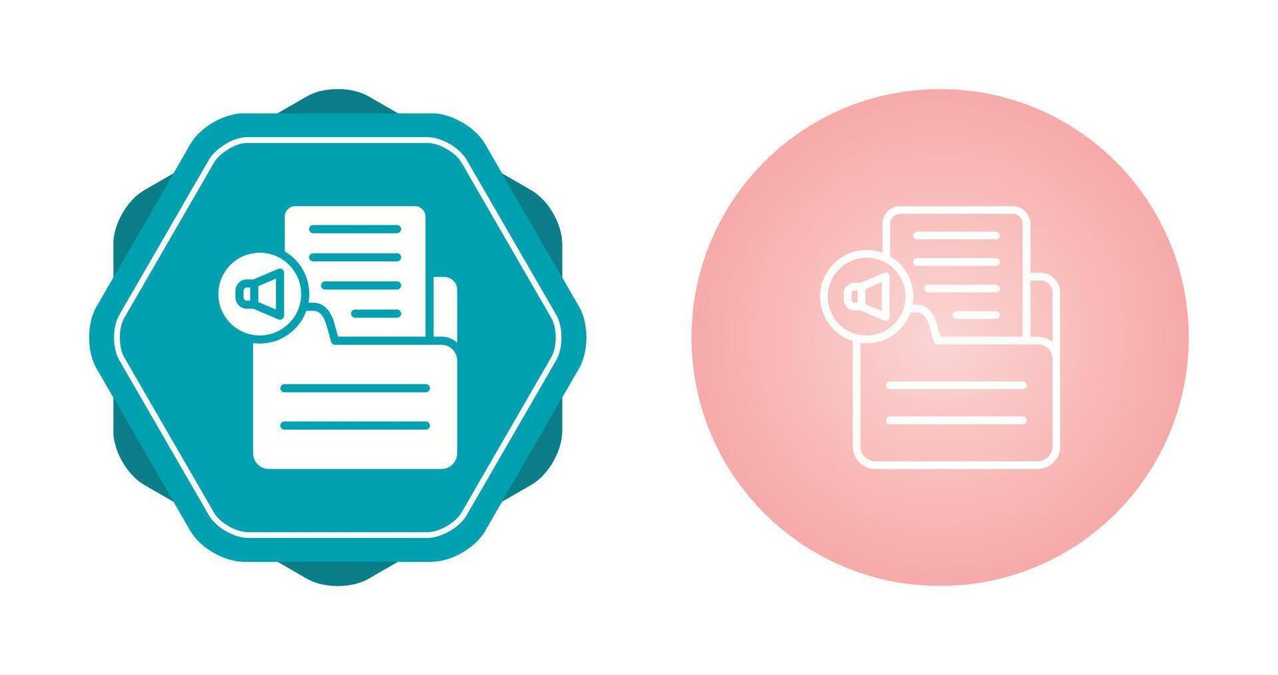 Document Insert Audio Vector Icon