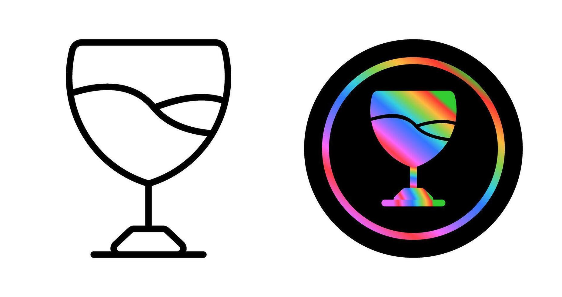 Wine Glass Vector Icon