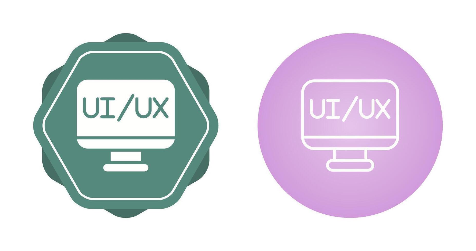 ux ui vector icono