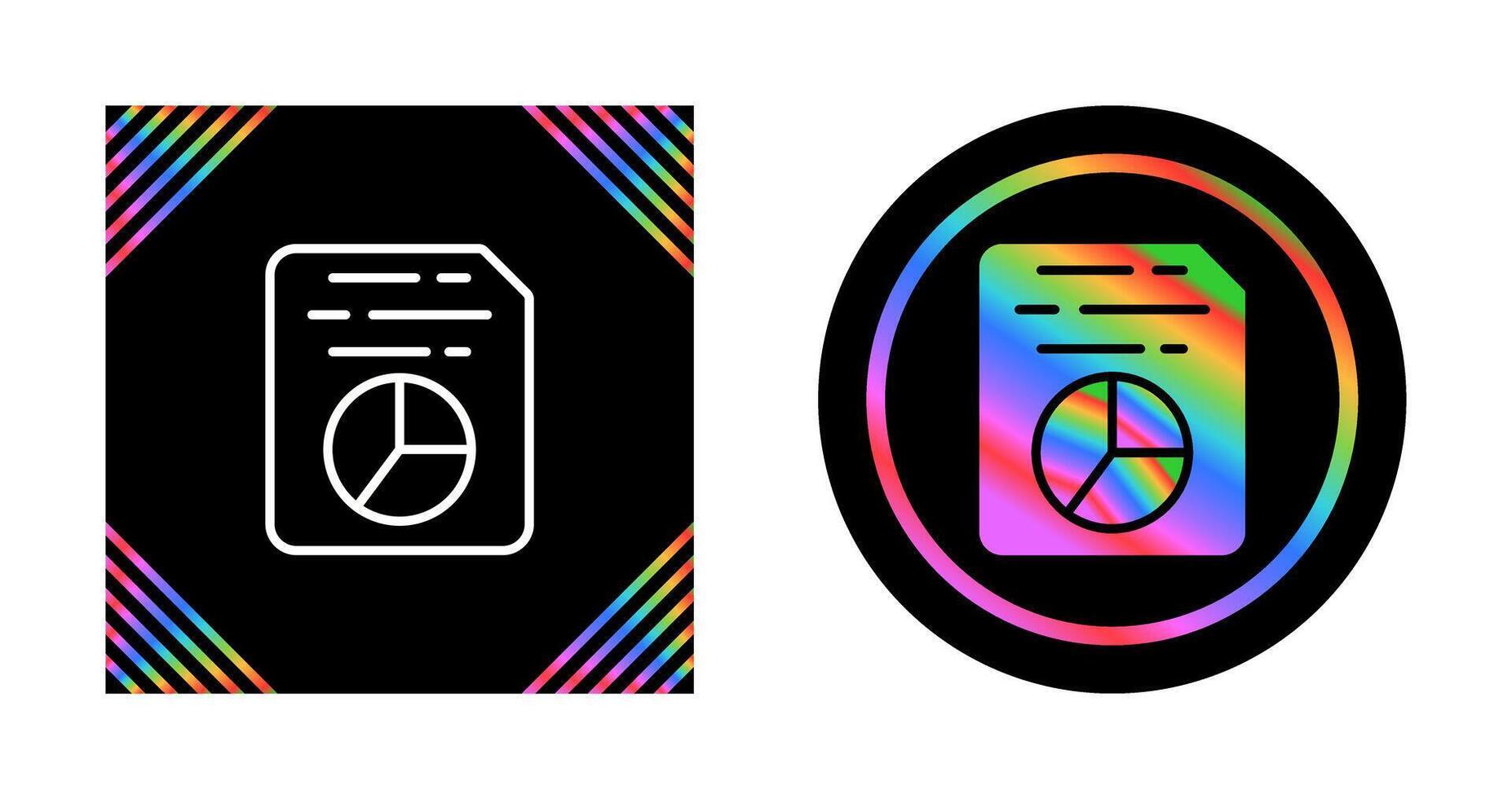 Document Insert Diagram Vector Icon