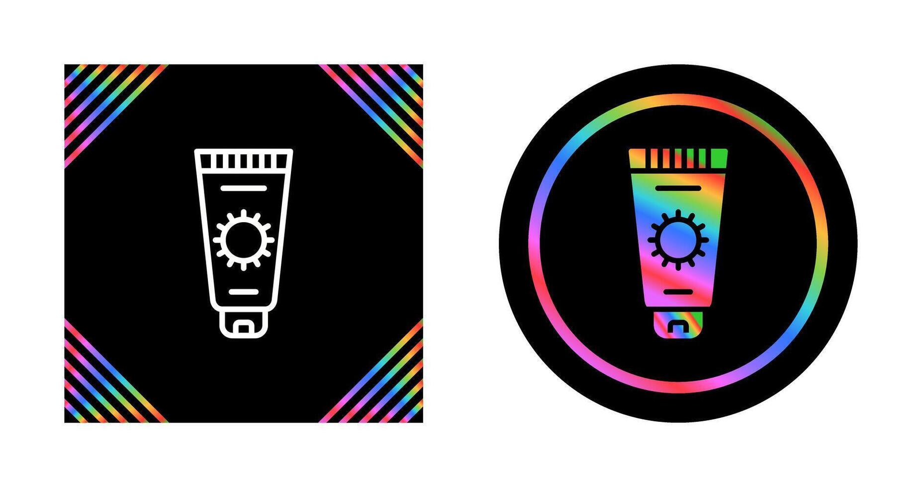 Sunscreen Vector Icon