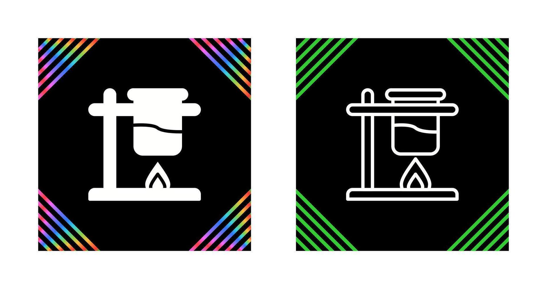Bunsen Burner Vector Icon