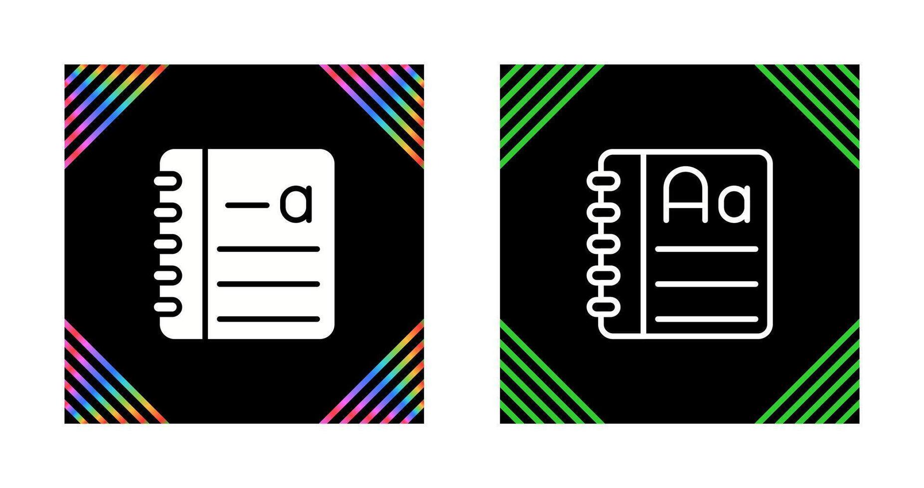 Thesaurus Vector Icon