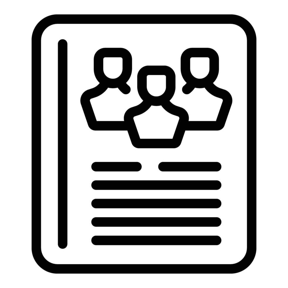 Economy teamwork icon outline vector. Code choice vector