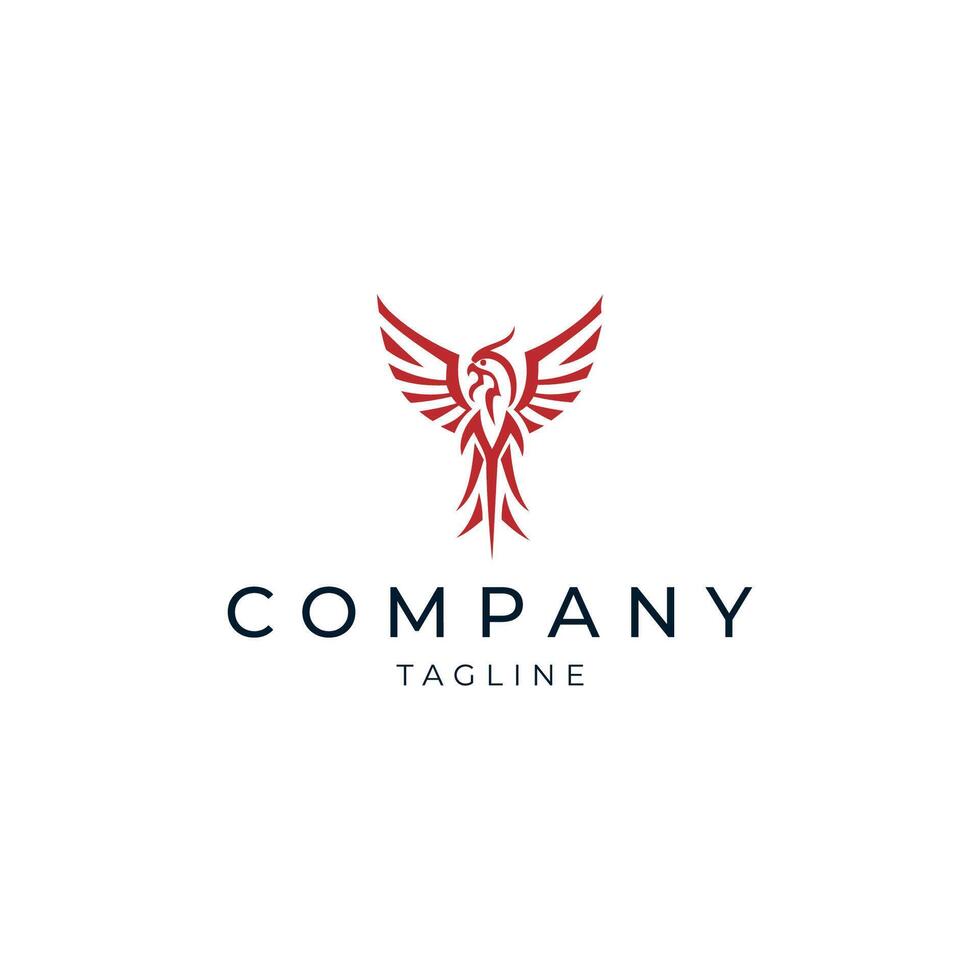 AI generated Bird logo design icon template vector