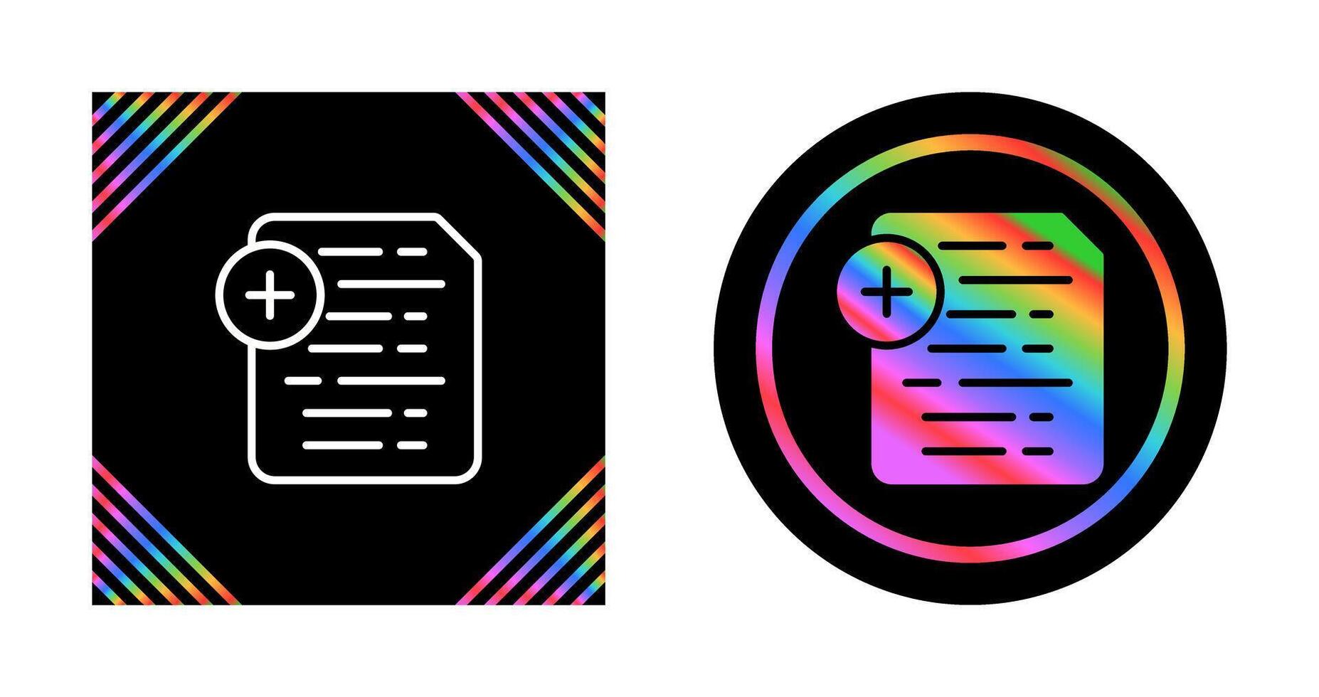 Document Insert Icon Vector Icon