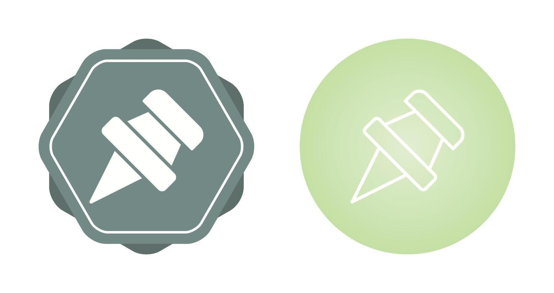 Thumbtack Vector Icon