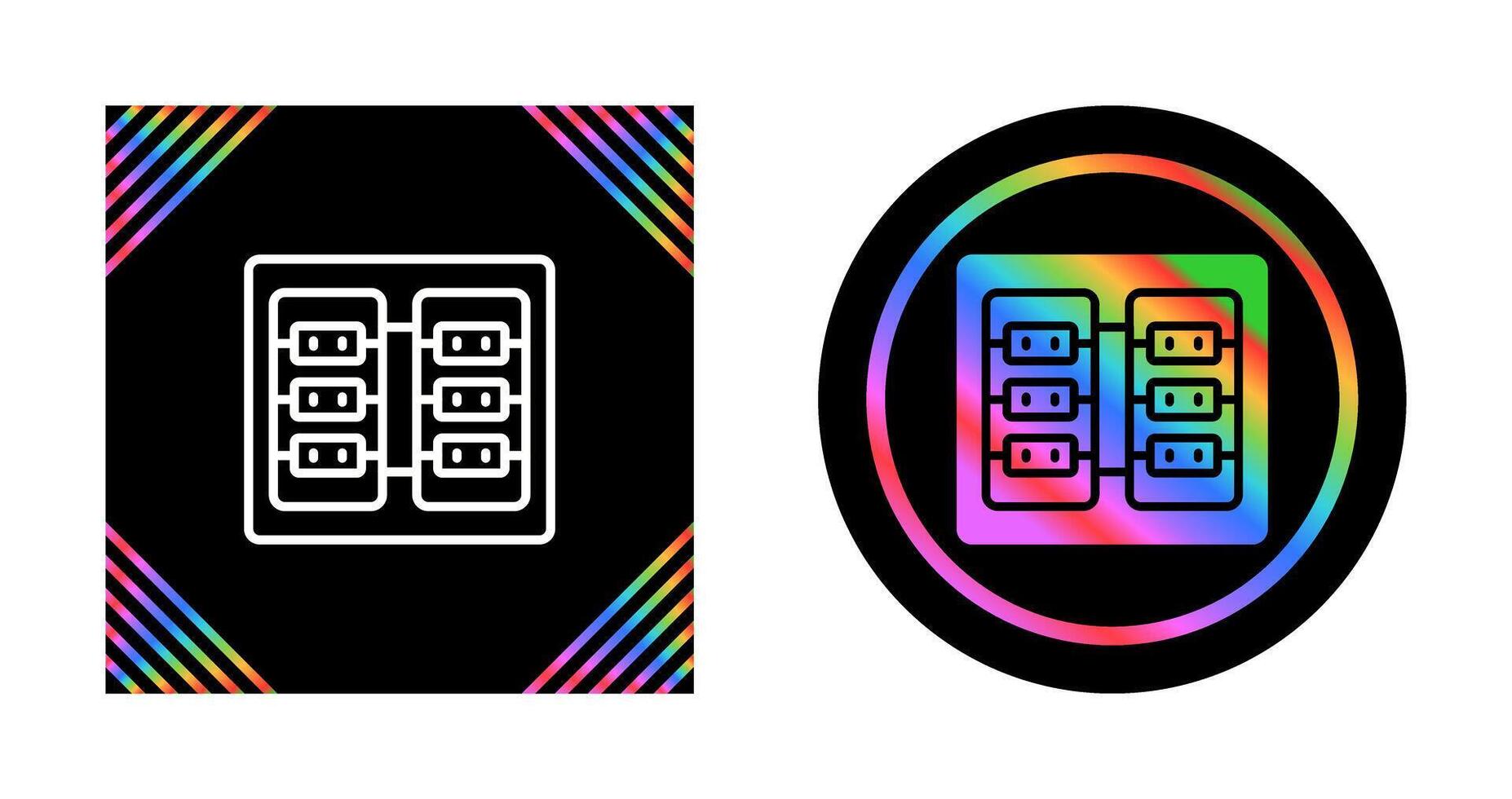 Server Room Vector Icon