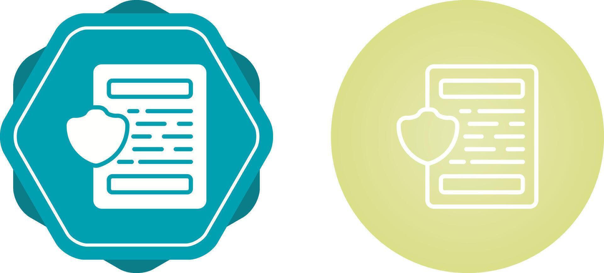 Document Vector Icon