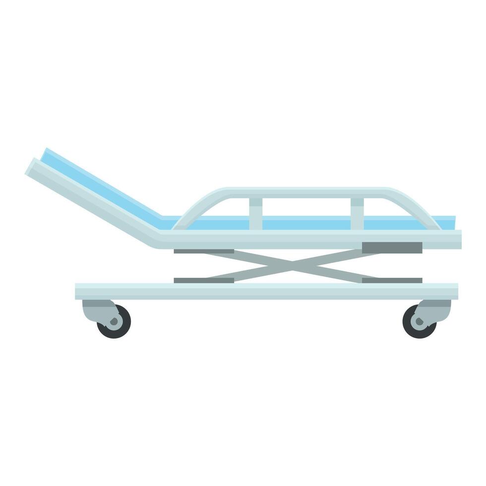 Care person transfusion icon cartoon vector. Patient bed vector