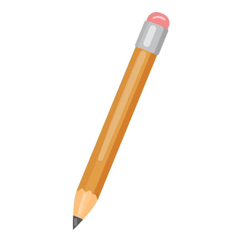 escritorio lápiz herramienta icono dibujos animados vector. arquitecto engranaje vector