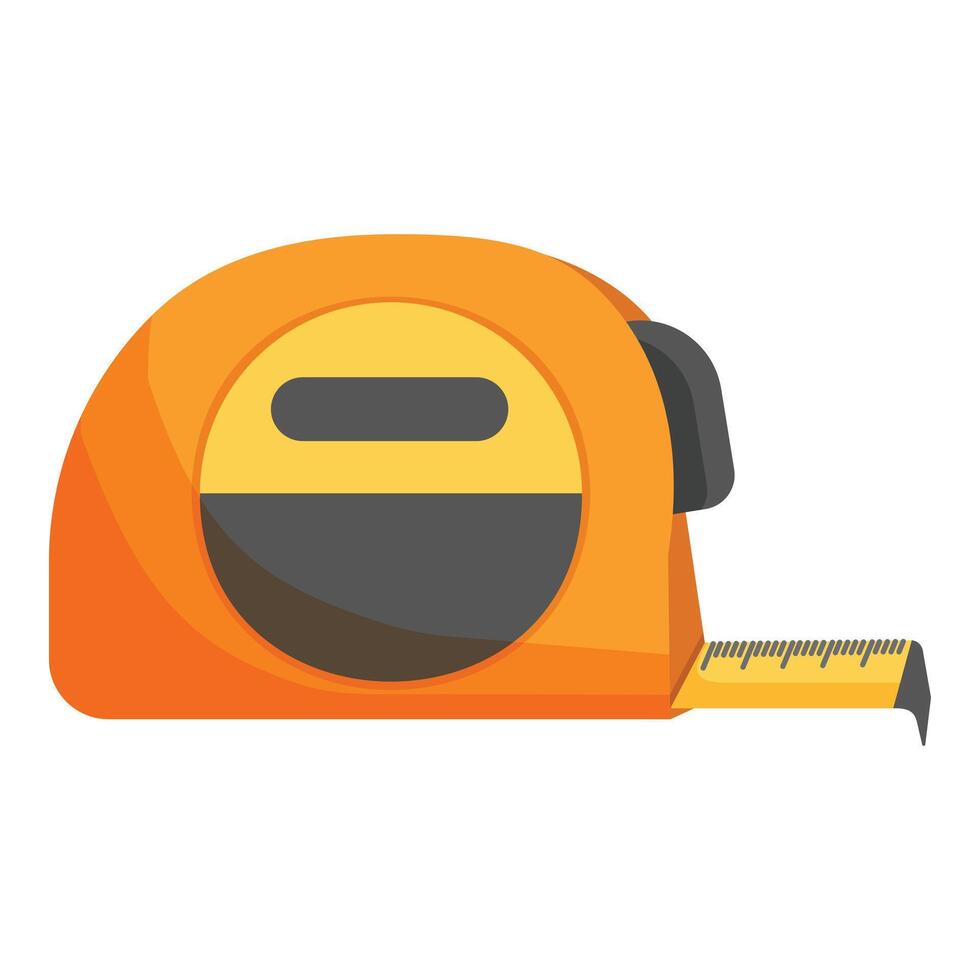 Ruler measurement icon cartoon vector. Design tool vector