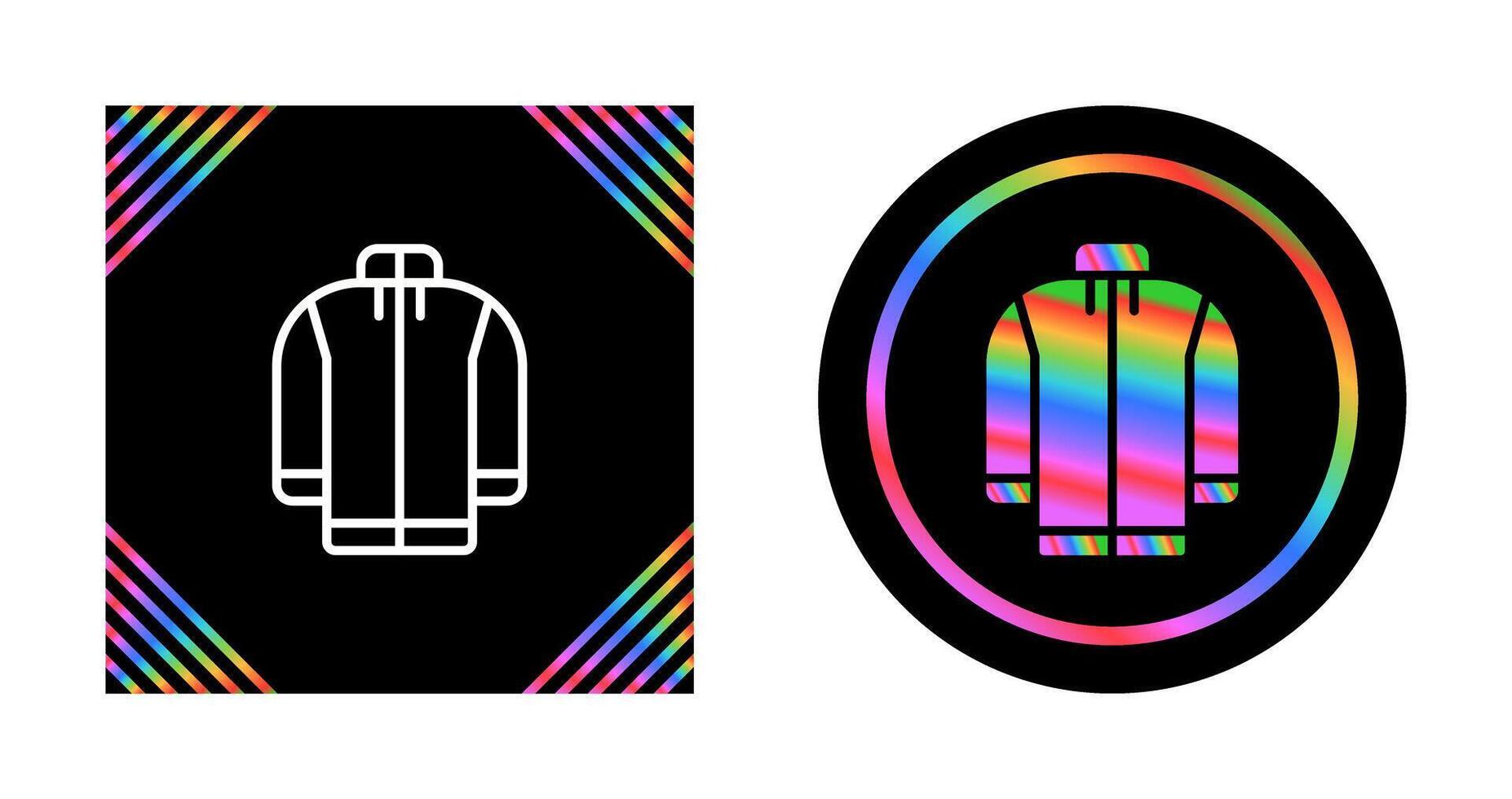 Fleece jacket Vector Icon