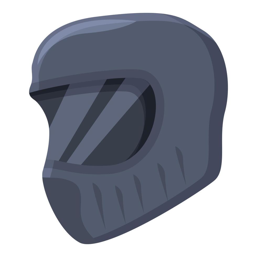 Paintball helmet icon cartoon vector. Arena vest uniform vector