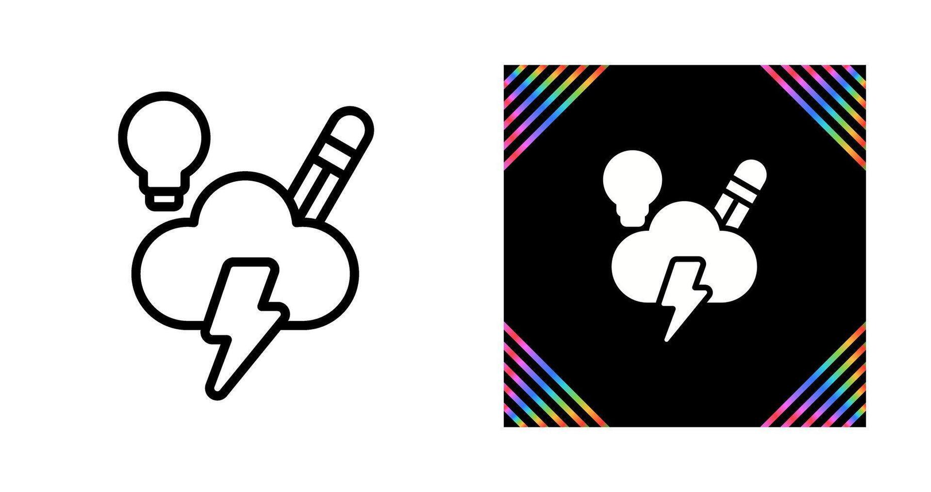 Brainstorming Vector Icon