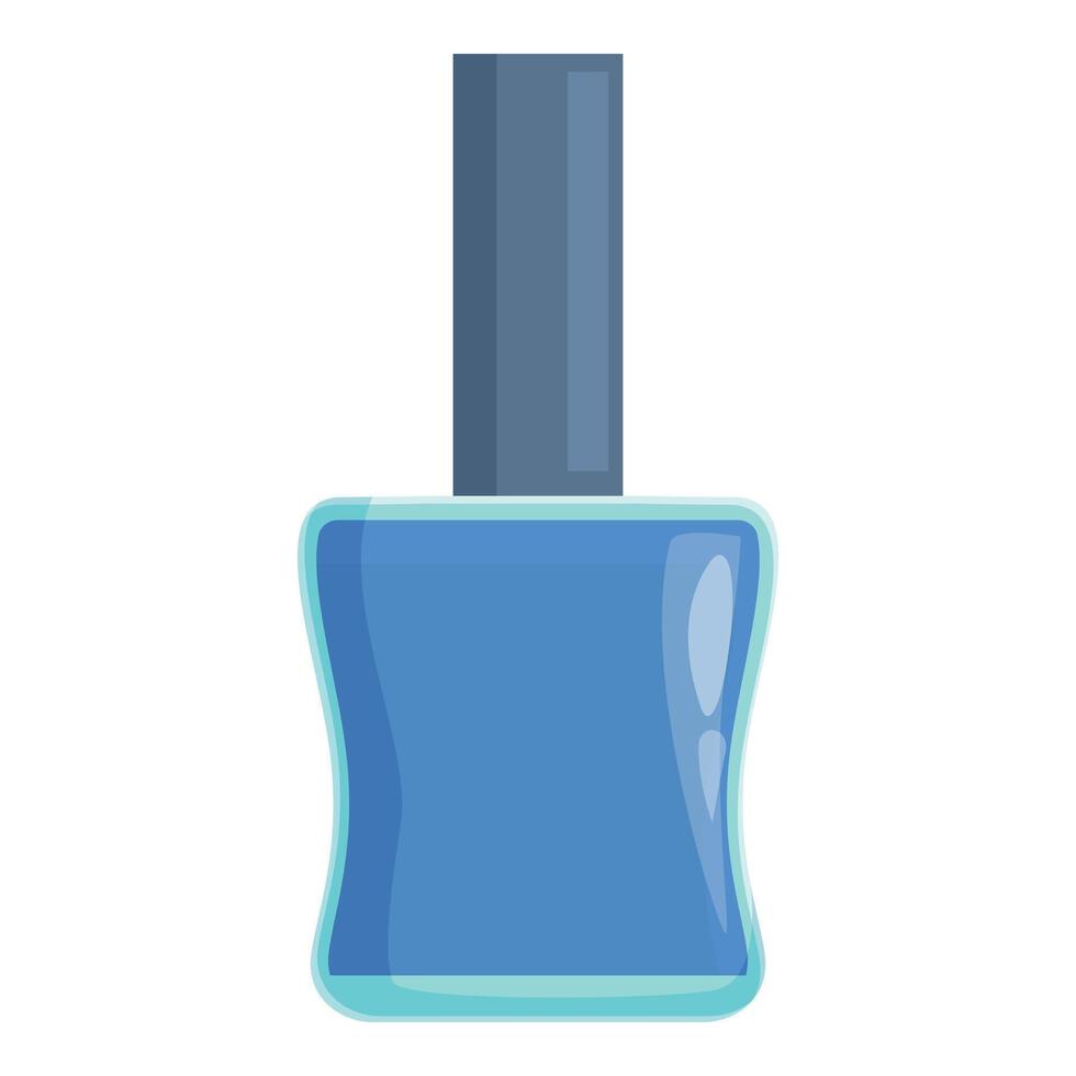 Nail gel icon cartoon vector. Female care beauty vector