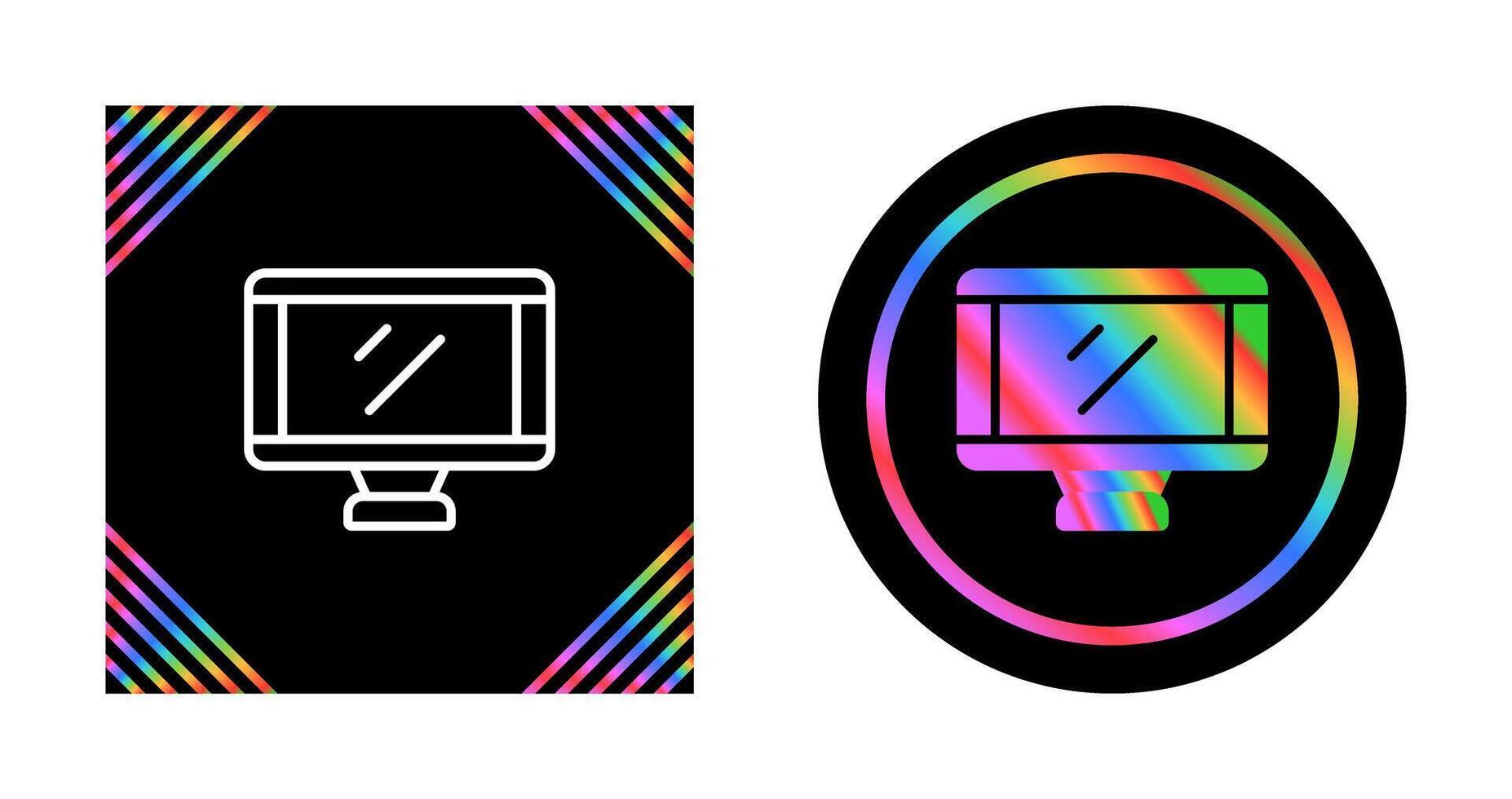 Monitor Vector Icon