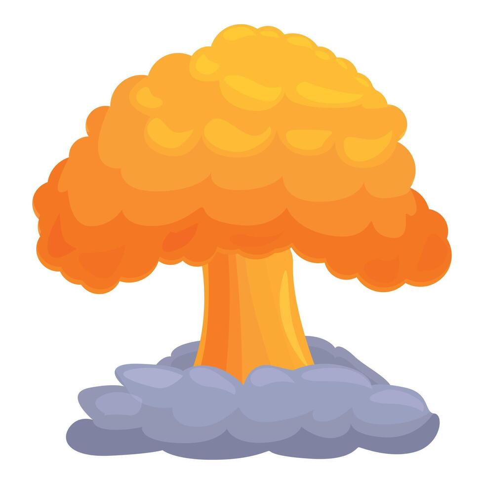 War explosion icon cartoon vector. Air reactor space vector