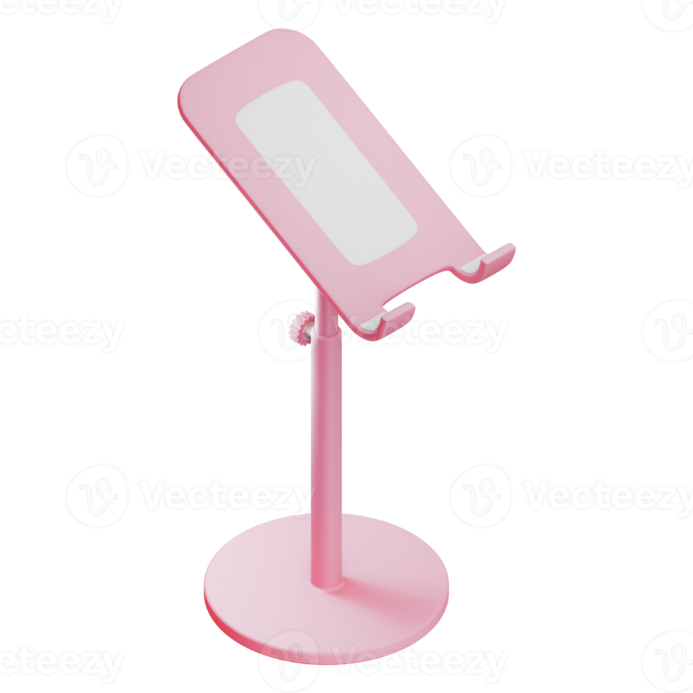 PNG 3D Rendering Phone Holder