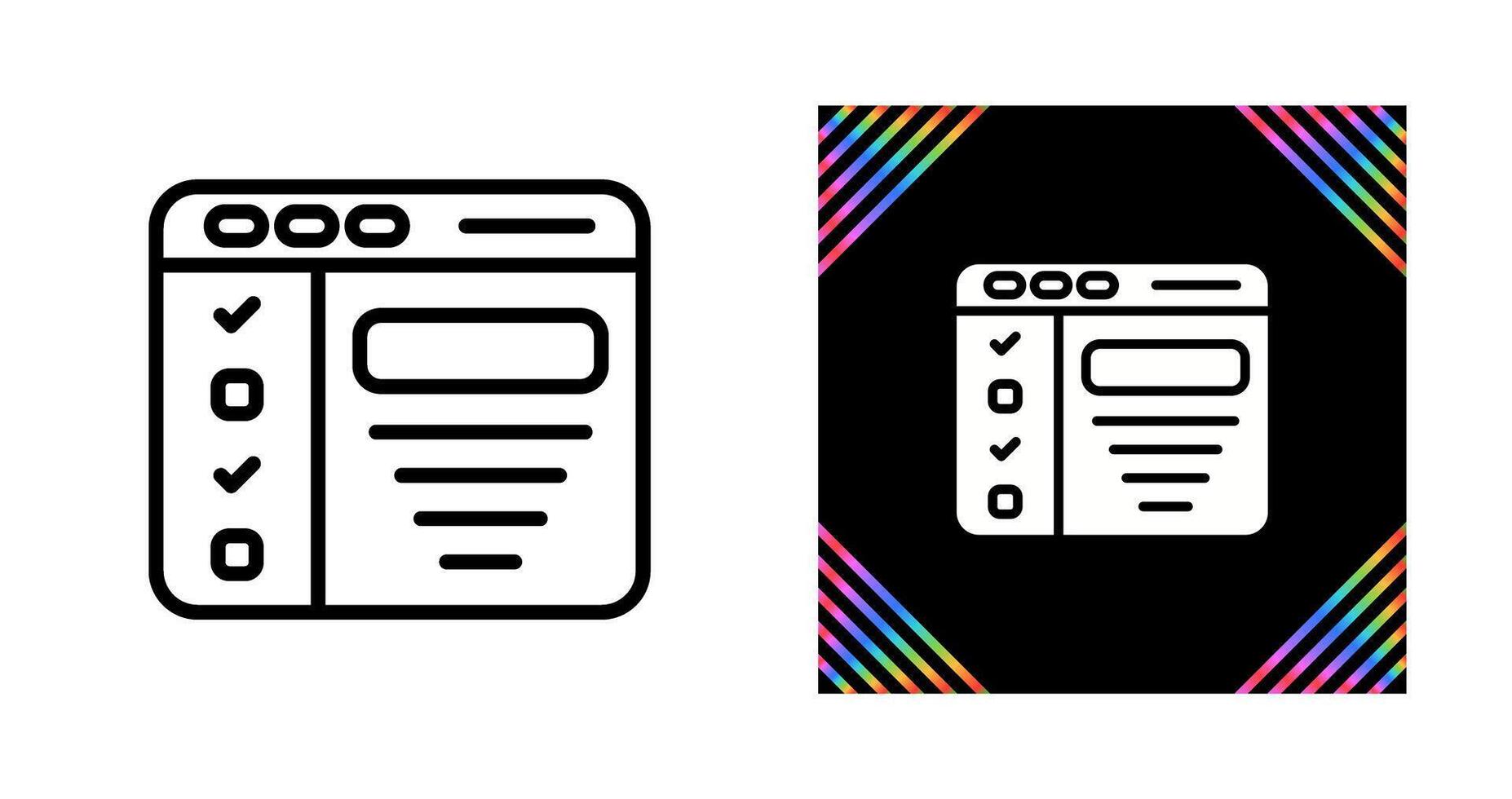 Design Brief Vector Icon
