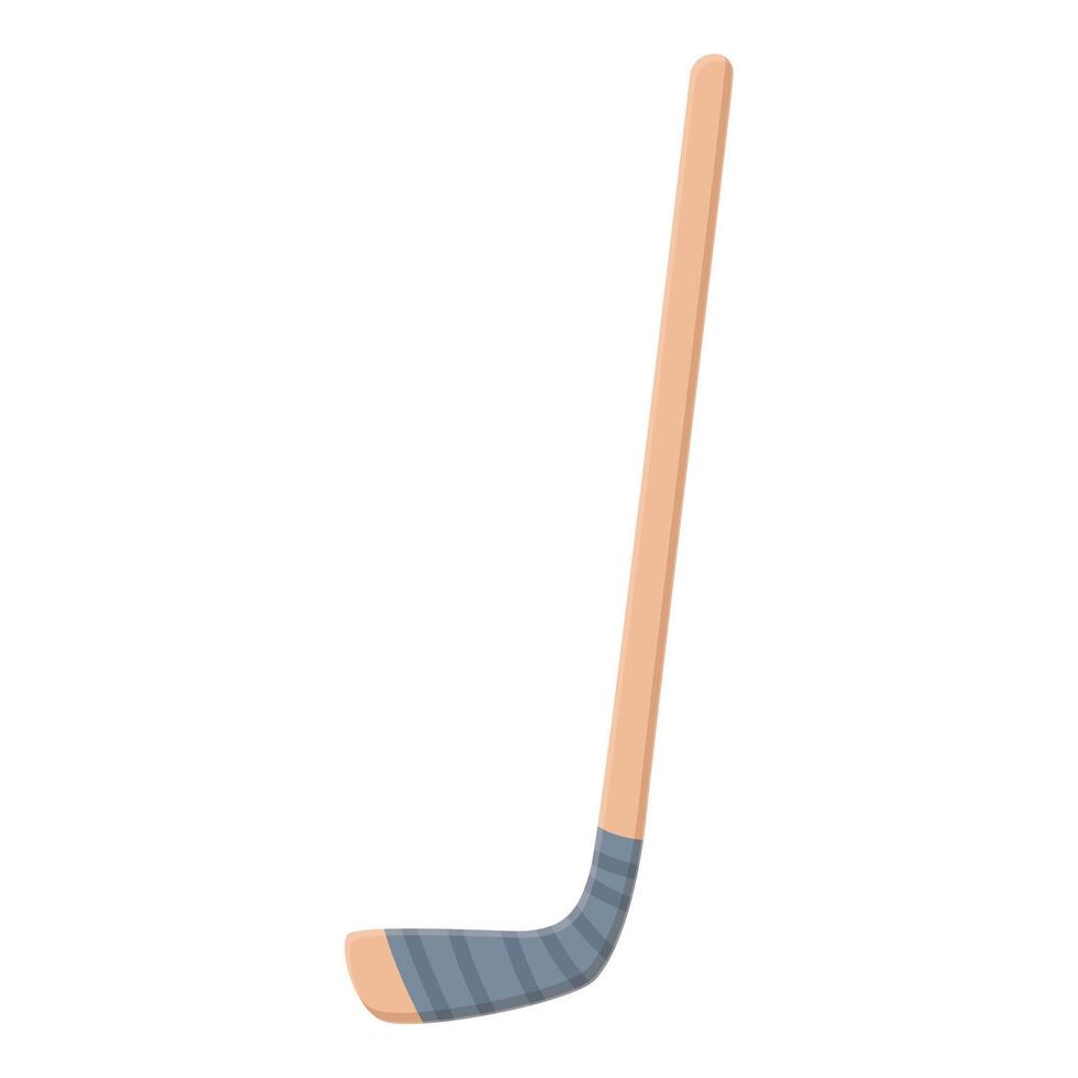 Sport stick icon cartoon vector. Game score surface vector